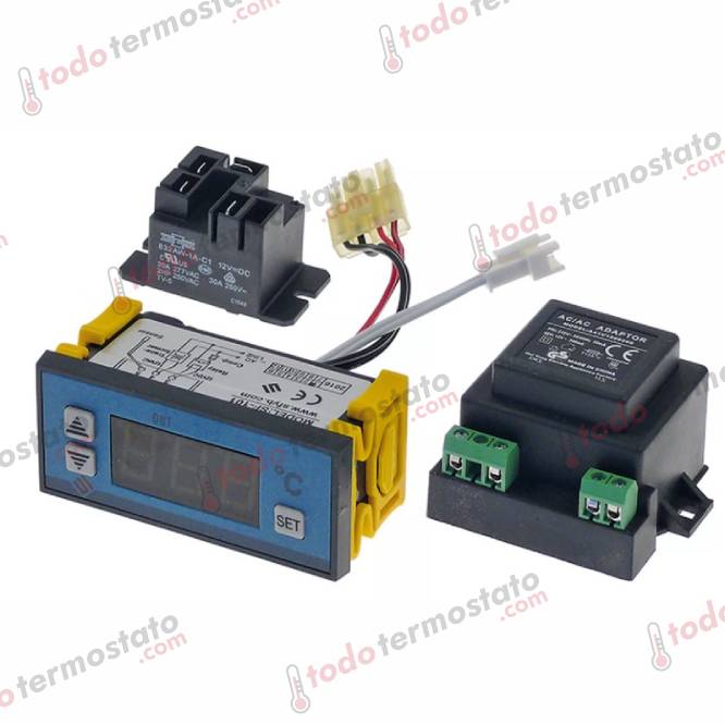Termostato SHANGFANG SF101S Rango -45 a +45°C 1 Termostato marca SHANGFANG SF101S Rango de -45 a +45°C