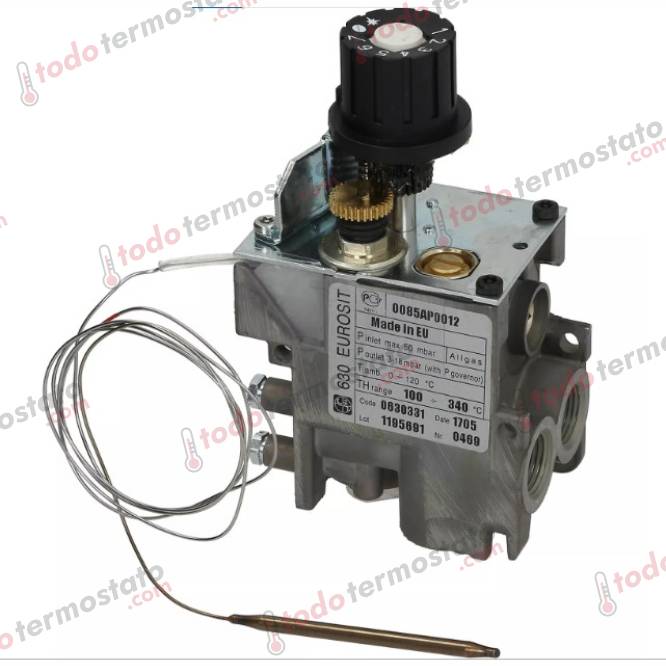 Termostato SIT 0630315 Rango 100-340°C 1 Termostato marca SIT 0630315 Rango de 100-340°C