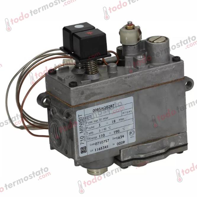 Termostato SIT 0710757 Rango 110-190°C 2 Datos técnicos de t