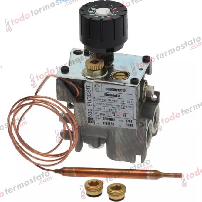 Termostato SIT 107220 Rango 13-38°C 1 Termostato marca SIT 107220 Rango de 13-38°C