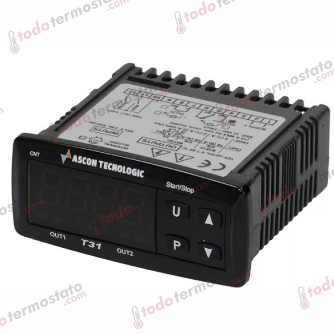 Termostato TECNOLOGIC T31FSVVRABE 1 Termostato marca TECNOLOGIC T31FSVVRABE