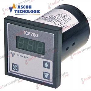 Termostatos para Frío Industrial y Comercial: Control Preciso de Refrigeración 14 Termostato marca TECNOLOGIC TCF760TDD Rango de -99 a +600°C