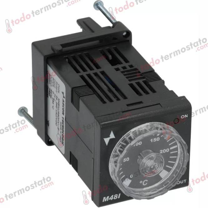 Termostato TECNOLOGIC TCPDEM8UJR31FO Rango 0 a +250°C 1 Termostato marca TECNOLOGIC TCPDEM8UJR31FO Rango de 0 a +250°C