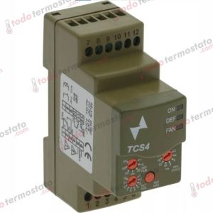 Termostatos para Frío Industrial y Comercial: Control Preciso de Refrigeración 2 Termostato marca TECNOLOGIC TCS4H12100