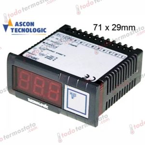Termostatos para Frío Industrial y Comercial: Control Preciso de Refrigeración 10 Termostato marca TECNOLOGIC TDV02 Rango de -100 a +800°C