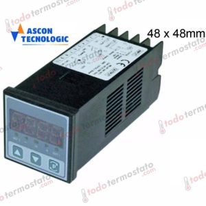 Termostatos para Frío Industrial y Comercial: Control Preciso de Refrigeración 11 Termostato marca TECNOLOGIC THP48DCR