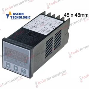 Termostatos para Frío Industrial y Comercial: Control Preciso de Refrigeración 12 Termostato marca TECNOLOGIC THP48DDR