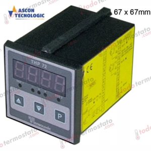 Termostatos para Frío Industrial y Comercial: Control Preciso de Refrigeración 13 Termostato marca TECNOLOGIC THP72 Rango de 0 a +800°C