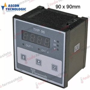Termostatos para Frío Industrial y Comercial: Control Preciso de Refrigeración 14 Termostato marca TECNOLOGIC THP96DCRR Rango de 0 a +800°C
