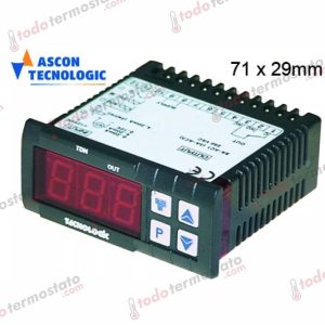 Termostatos para Frío Industrial y Comercial: Control Preciso de Refrigeración 20 Termostato marca TECNOLOGIC TLK38FER