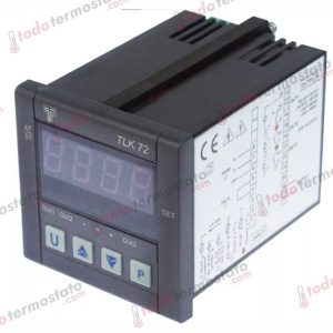 Termostatos para Frío Industrial y Comercial: Control Preciso de Refrigeración 3 Termostato marca TECNOLOGIC TLK72HCRRB