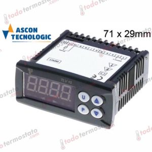 Termostatos para Frío Industrial y Comercial: Control Preciso de Refrigeración 8 Termostato marca TECNOLOGIC TLV10H
