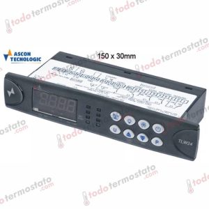 Termostatos para Frío Industrial y Comercial: Control Preciso de Refrigeración 11 Termostato marca TECNOLOGIC TLW24 Rango de -50 a +150°C