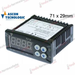 Termostatos para Frío Industrial y Comercial: Control Preciso de Refrigeración 17 Termostato marca TECNOLOGIC TLY29H Rango de -50 a +150°C