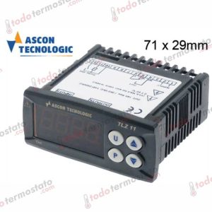 Termostatos para Frío Industrial y Comercial: Control Preciso de Refrigeración 3 Termostato marca TECNOLOGIC TLZ11HSP Rango de -100 a +500°C