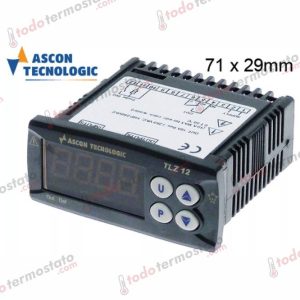 Termostatos para Frío Industrial y Comercial: Control Preciso de Refrigeración 6 Termostato marca TECNOLOGIC TLZ12HS Rango de -50 a +150°C