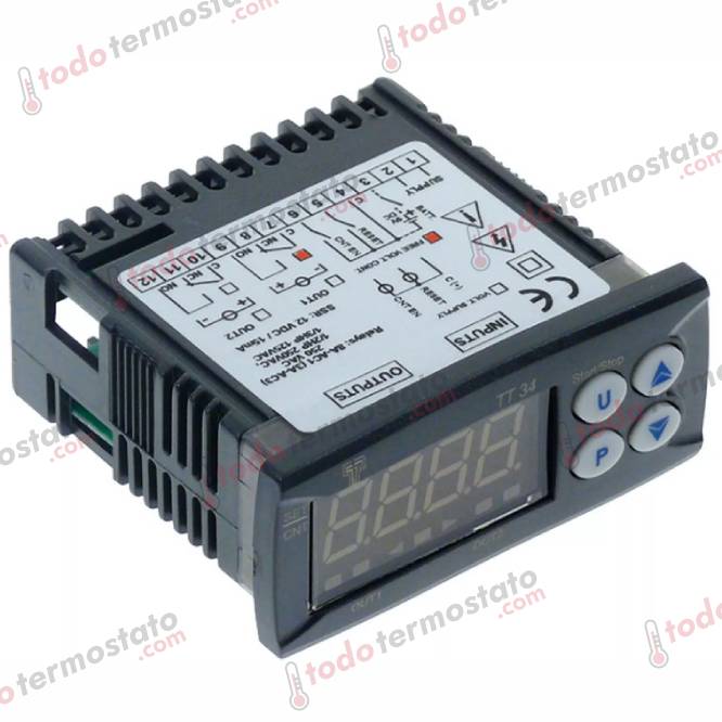 Termostato TECNOLOGIC TT34FCR 1 Termostato marca TECNOLOGIC TT34FCR