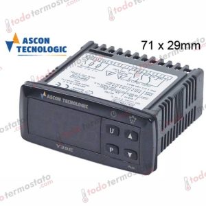 Termostatos para Frío Industrial y Comercial: Control Preciso de Refrigeración 16 Termostato marca TECNOLOGIC Y39EHRRR Rango de -50 a +150°C