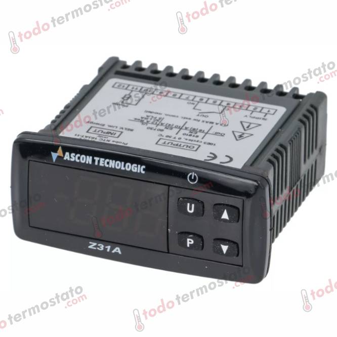 Termostato TECNOLOGIC Z31AHR Rango -50 +150°C 1 Termostato marca TECNOLOGIC Z31AHR Rango de -50 +150°C