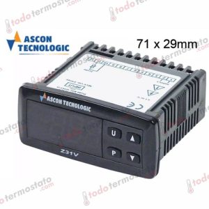Termostatos para Frío Industrial y Comercial: Control Preciso de Refrigeración 4 Termostato marca TECNOLOGIC Z31V