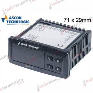 Termostatos para Frío Industrial y Comercial: Control Preciso de Refrigeración 5 Termostato marca TECNOLOGIC Z31VFD