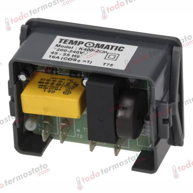 Termostato TEMPOMATIC K4002M 2 Datos técnicos de termostato marca TEMPOMATIC K4002M