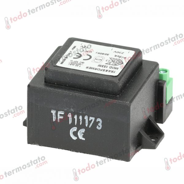 Datos técnicos de transformador marca DIXELL A41V1200200